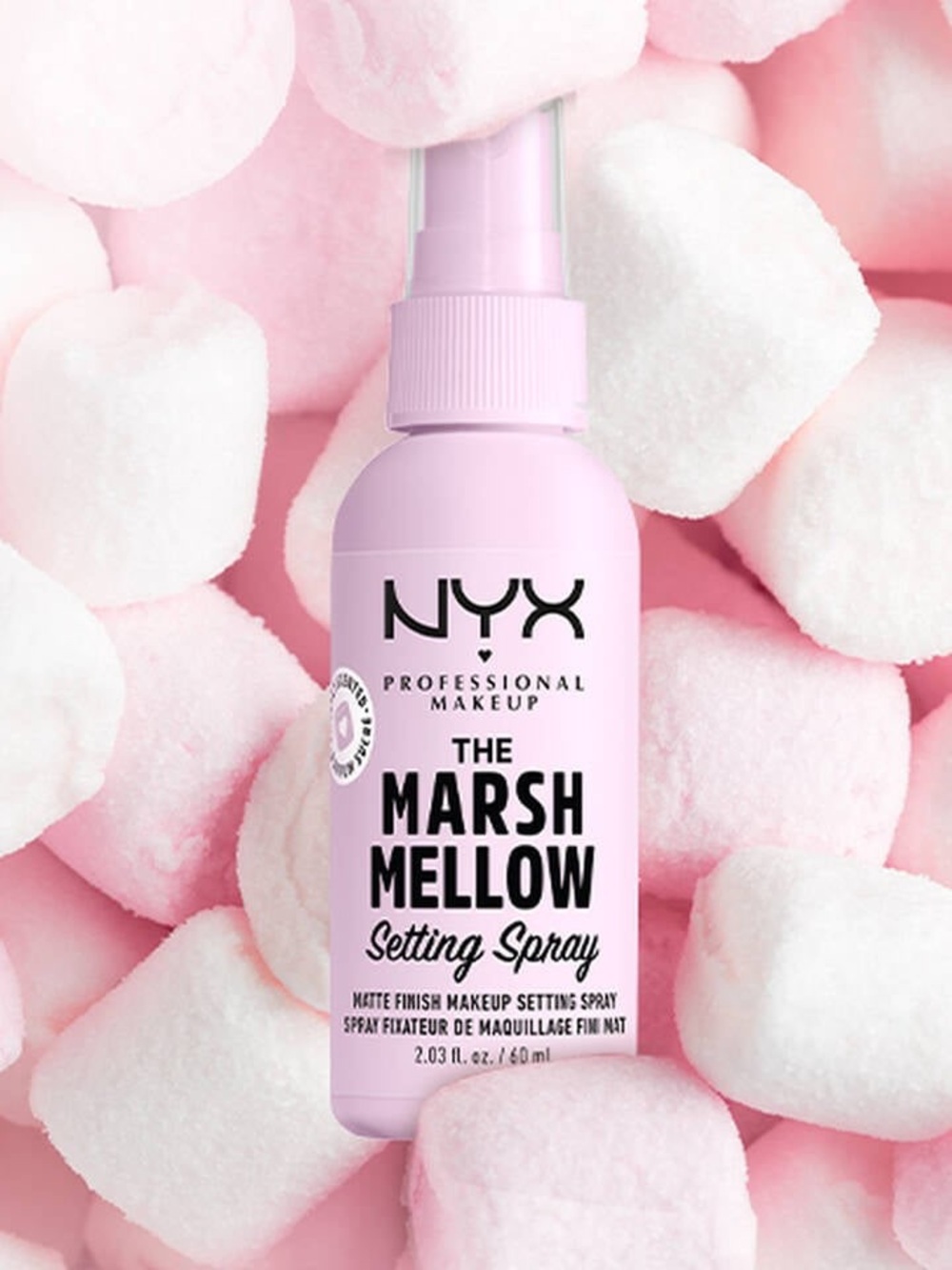 🆕 NYX Marshmallow Matte Finish Setting Spray Full Size 60mL